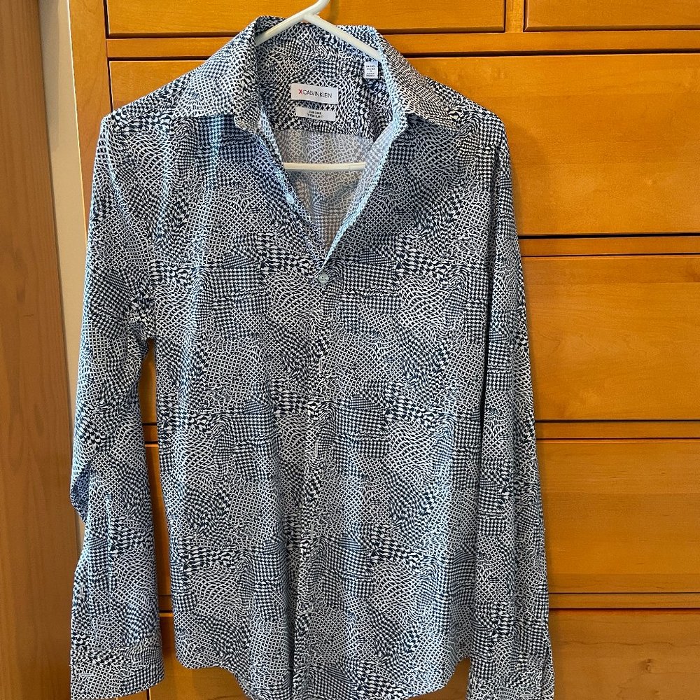 Calvin Klein extreme slim fit men's shirt -size small